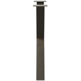  Noge za blagovaonski stol u obliku slova X, 2 kom, prirodni čelik, 80 x (72-73) cm, čelik | shoptok.hr