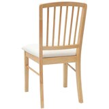  Trpezarijske stolice 2 pcs Prirodna 50 x 52 5 x 91 cm | shoptok.hr