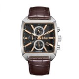 Lee Cooper Muški sat LC08180.362, Sivo kućište, Braon | Eponuda.com