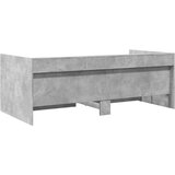  Dnevni krevet s ladicama bez madraca siva boja betona 75x190 cm | shoptok.hr