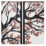 WALLXPERT Set zidnih ukrasa Jesenje vibracije - APT740 L, 99x200 cm, 1,2 mm, 4 komada, Crna | Eponuda.ba