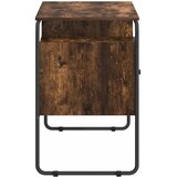  Stol s pohranom Dimljeni hrast 120 x 50,5 x 75,5 cm | shoptok.hr