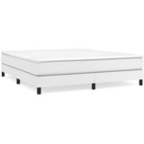  Okvir za krevet s oprugom bijela 180x200 cm od umjetne kože | Eponuda.com