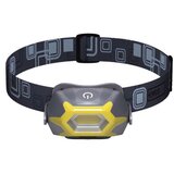 Naglavna LED svetilka COB 3W 3×AAA, 125 lm, 20m | Shoptok.si