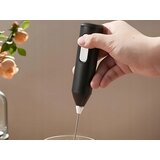  baterija. pjenilica za mlijeko i tekućinu 24cm usb crna | shoptok.hr
