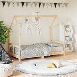 The Living Store Otroški posteljni okvir 80x160 cm trdna borovina - Otroški Posteljni Okvir, (21440799) | Shoptok.si