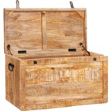 vidaXL Kutija za spremanje Smeđa 70 x 35 x 40 cm masivno drvo manga Cijene