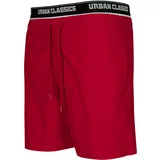 UC Men Two in One Swim Shorts Firered/WHT/BLK