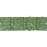  Jastuk za ležaljku s uzorkom lišća od tkanine Oxford Zelena 200 x 60 x 4 cm | shoptok.hr