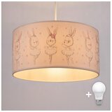  Brilagi - LED dečiji luster na sajli BOBO 1xE27/10W/230V prečnik 35 cm bela/zečići | Eponuda.com