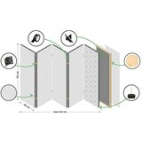 Artgeist Paravan Wooden Textures I, 5-Delni, Akustičen | Shoptok.si