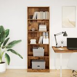  Regal za knjige boja starog drva 60x24x176 cm drveni | Eponuda.com