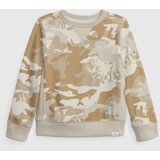 GAP Kids sweatshirt camo french terry - Boys | shoptok.hr