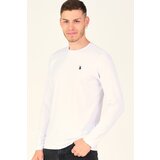 Dewberry T8588 BIKE COLLAR MEN'S SWEATSHIRT-SNOW WHITE | Shoptok.si