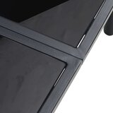  4-dijelni set za vanjski kafić smeđi ratan i čelik | shoptok.hr