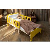 ToddlerInFamily MONTESSORI POSTELJA GROW (VE BARV)-Natur/Rumena | Shoptok.si