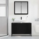 vidaXL set namještaja za kupaonicu 2 pcs crni hrast 90 x 33 x 60 cm | shoptok.hr
