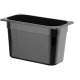 Hendi gn 1/3 catering posoda iz črnega polikarbonata 325x176x200mm 7,8L 862506, (21384215) | Shoptok.si