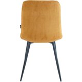 Boxxx STOL, kovina, tekstil črna, barve karija | Shoptok.si