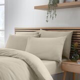 Catherine Lansfield Bež posteljina za bračni krevet/za produženi krevet 230x220 cm So Soft Non-Iron – | shoptok.hr
