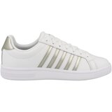 K-Swiss Nizke superge 'Court Tiebreak' srebrna / bela | Shoptok.si