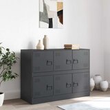  Komoda antracit 99 x 39 x 73 cm čelična | Eponuda.ba