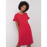 RUE PARIS Dress-RV-SK-5576.04-dark red | shoptok.hr