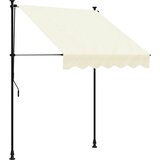 Tenda na uvlačenje krem 150 x 150 cm od tkanine i čelika | Eponuda.com