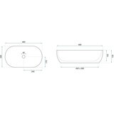 REA Bath Umivalnik Amelia Ruststone 48 | Shoptok.si