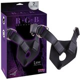  Luxe Harness Kvalitetne gaćice za strap on, Crne Cene