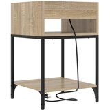  Noćni ormar Sonoma hrast 40 x 40 x 61 cm Konstruirano drvo | shoptok.hr
