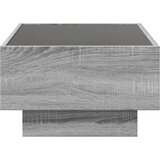  Stolić za kavu LED boja hrasta 70x50x30 cm konstruirano drvo | Eponuda.com