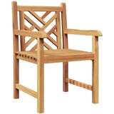  Vrtna stolica 2 pcs 60 x 58 x 90 cm Čvrsto teak drvo | shoptok.hr