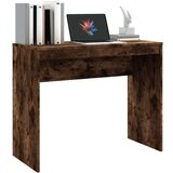  Pisalna miza dimljeni hrast 90x40x72 cm konstruiran les, (20640812) | Shoptok.si