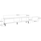 Hanah home tv komoda orion, antracit | Eponuda.com