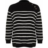 Trendyol Curve Plus Size Sweater - Black - Fitted Cene'.'