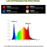 ICEKO 240 W LED luč za rastline polnega spektra za notranjo vzgojo rastlin | Shoptok.si