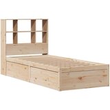 vidaXL Okvir kreveta bez madraca 90 x 190 cm od masivne borovine | shoptok.hr