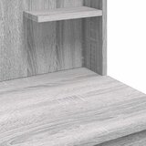  Toaletni stolić s LED svjetlima boja hrasta sonome 96x40x142 cm | Eponuda.com