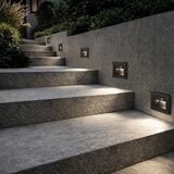  Brilagi - LED svetlo za stepenište sa senzorom STEP LIGHT LED/1,5W/230V IP44, crno | Eponuda.com