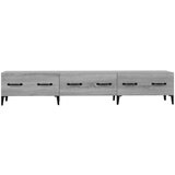 TV omarica siva sonoma 150x34,5x30 cm konstruiran les, (20731133) | Shoptok.si