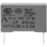 Kemet MKP-Radijski kondenzator za uklanjanje smetnji, radijalno ožičen 100 nF 275 V 20 % 15 mm (D x Š x V) 18 x 5 x 11 R46KI3100 | Eponuda.ba