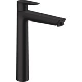Hansgrohe enoročna armatura za umivalnik Talis E 240 z zgornjim delom sifona - črna (71716670) Cene