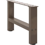  Noge za klub stolić prirodni čelik 2 kom 50 x (30-31) cm čelik | Eponuda.ba