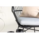 Venture Home Viga vrtni lounge set, crni Slike