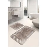 Mila Home Rjave žametne kopalniške preproge v kompletu 2 ks 60x100 cm – | Shoptok.si