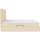  Postelja s shranjevanjem Krema 180 x 200 cm Umjetno usnje, (5000105192) | Shoptok.si