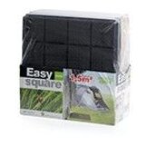 Prosperplast Vrtne pločice EASY SQUARE crne 40x40cm | shoptok.hr