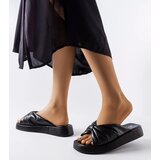 Gemre Black wedge sandals Hog | shoptok.hr