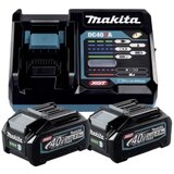 Makita Power Source Kit XGT 40 V 2 x 2,5 Ah baterije i 1 x punjac, 191L76-1 | shoptok.hr